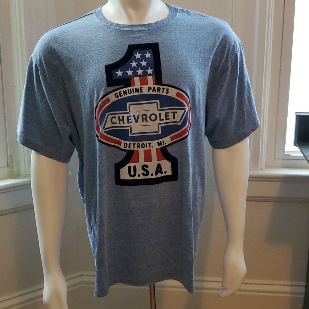 Officially licensed GM Chevrolet graphic t mens 2x